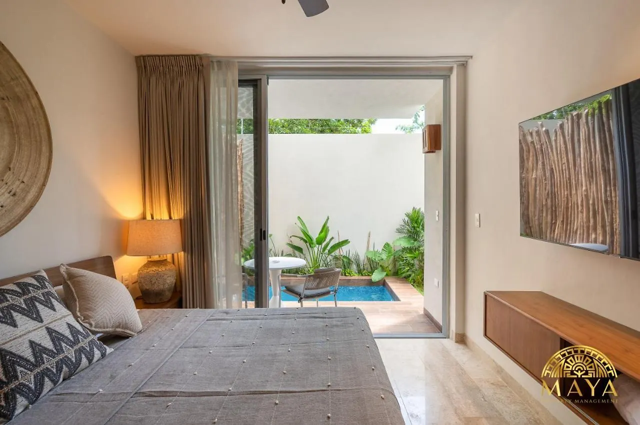 Nhoa 112A Lux 2Br Condo Plunge Pool In Aldea Zama Tulum Holiday home