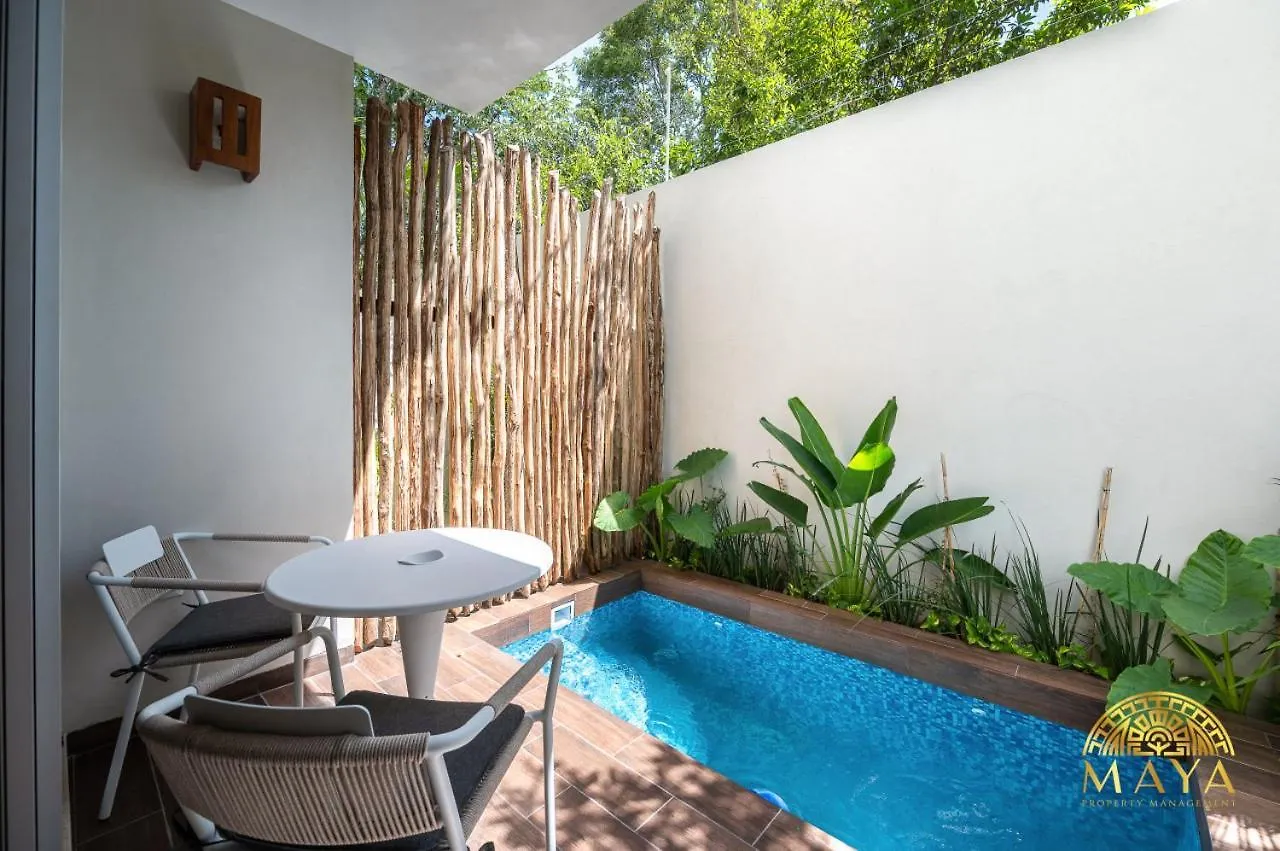 Nhoa 112A Lux 2Br Condo Plunge Pool In Aldea Zama Tulum 0*,  Mexico