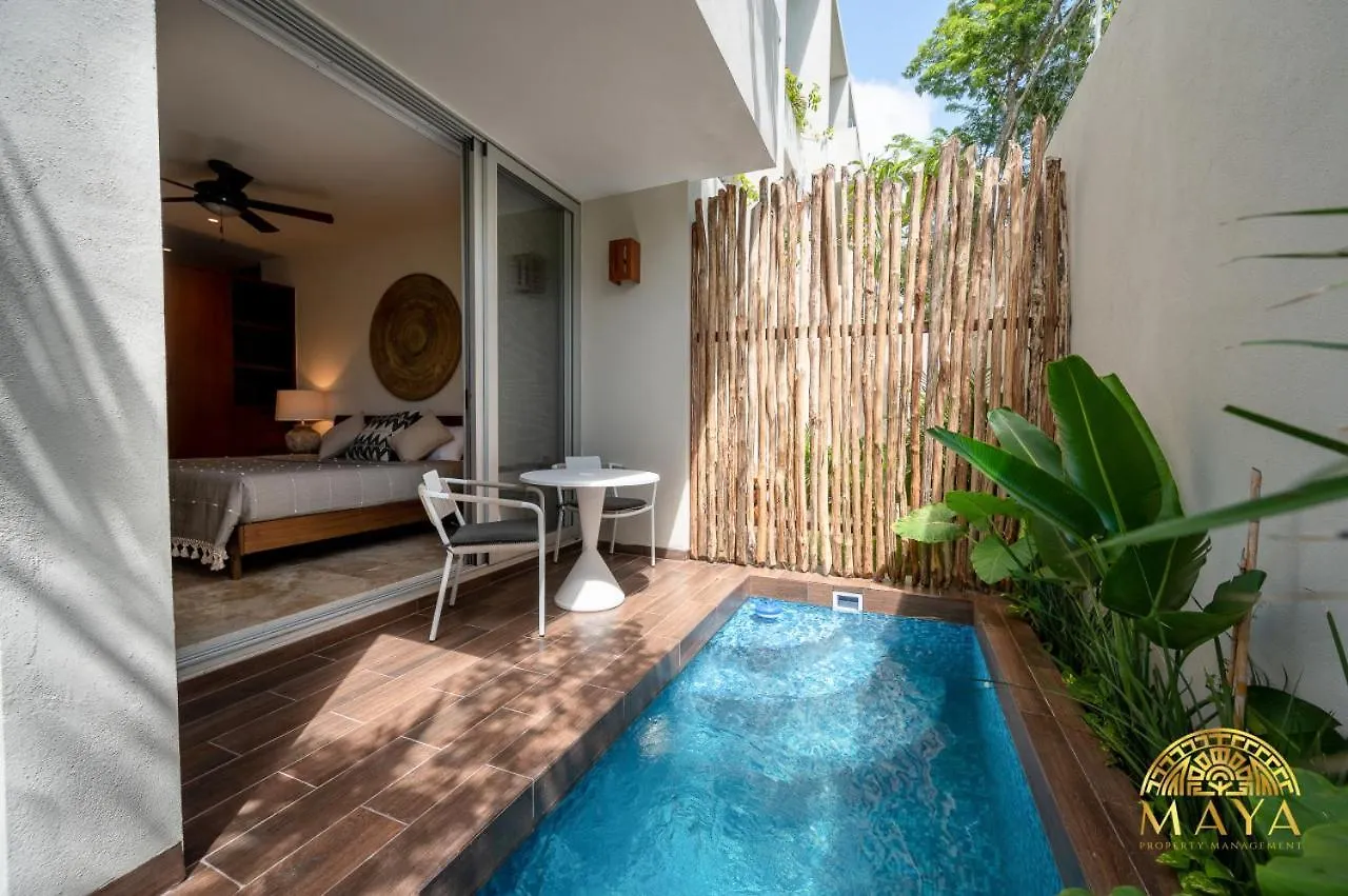Nhoa 112A Lux 2Br Condo Plunge Pool In Aldea Zama Tulum